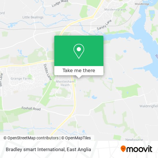 Bradley smart International map