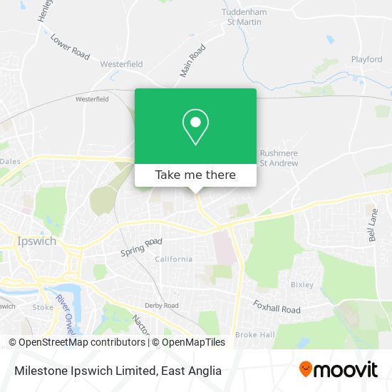 Milestone Ipswich Limited map