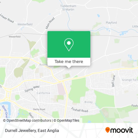 Durrell Jewellery map