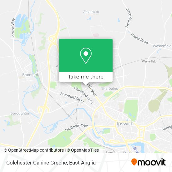 Colchester Canine Creche map
