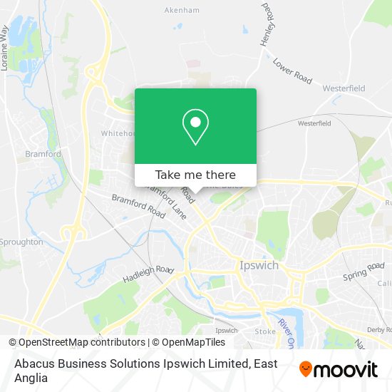 Abacus Business Solutions Ipswich Limited map