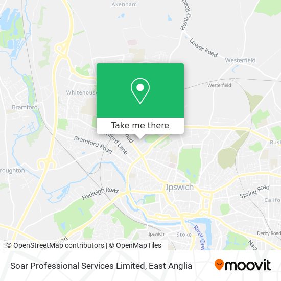 Soar Professional Services Limited map