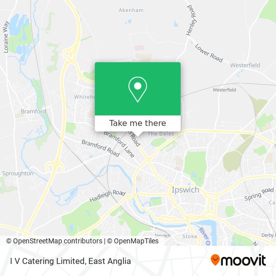I V Catering Limited map