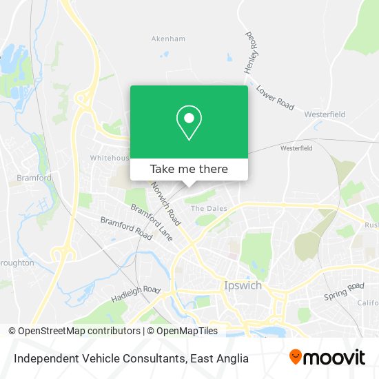 Independent Vehicle Consultants map