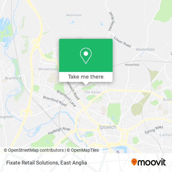 Fixate Retail Solutions map