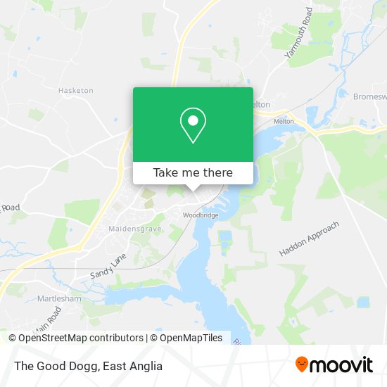 The Good Dogg map