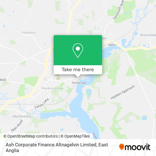 Ash Corporate Finance Altnagelvin Limited map