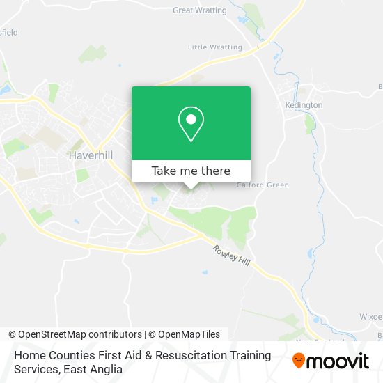 Home Counties First Aid & Resuscitation Training Services map