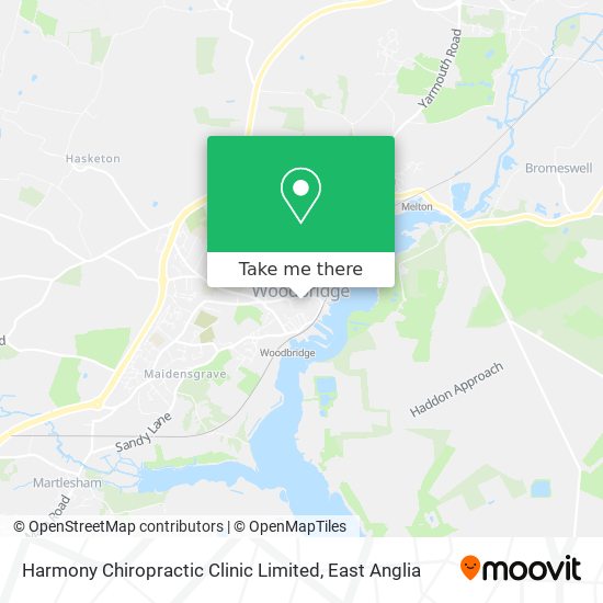 Harmony Chiropractic Clinic Limited map