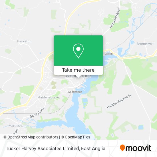 Tucker Harvey Associates Limited map
