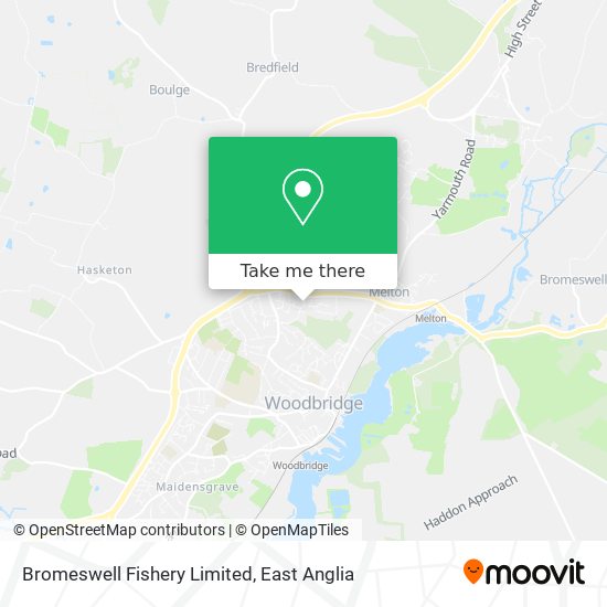 Bromeswell Fishery Limited map