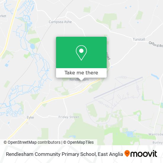 Rendlesham Community Primary School map