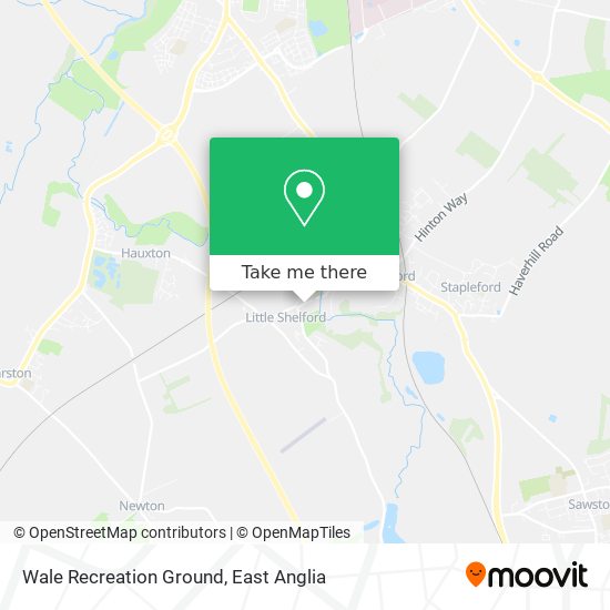 Wale Recreation Ground map
