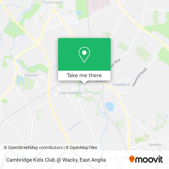 Cambridge Kids Club @ Wacky map