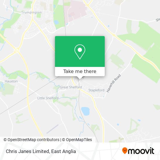 Chris Janes Limited map