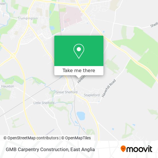 GMB Carpentry Construction map