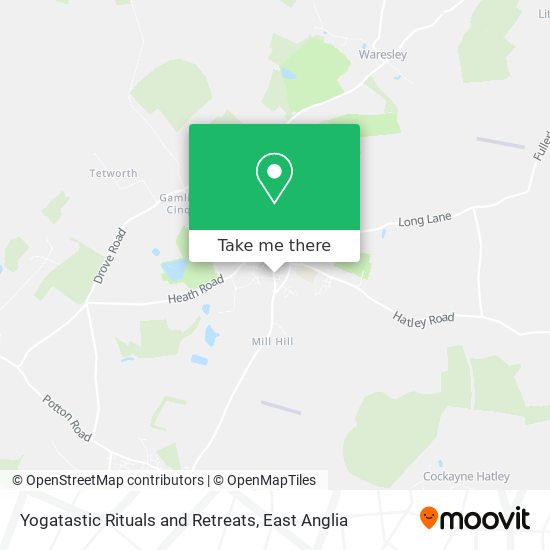 Yogatastic Rituals and Retreats map