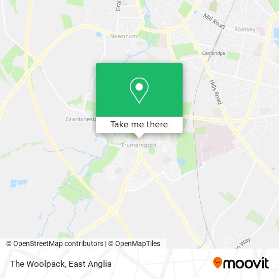 The Woolpack map