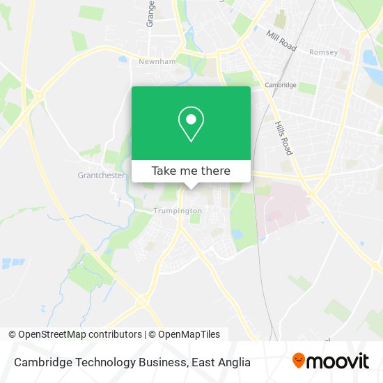 Cambridge Technology Business map