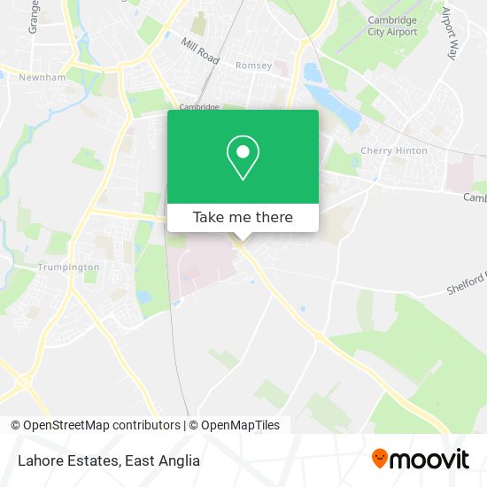 Lahore Estates map