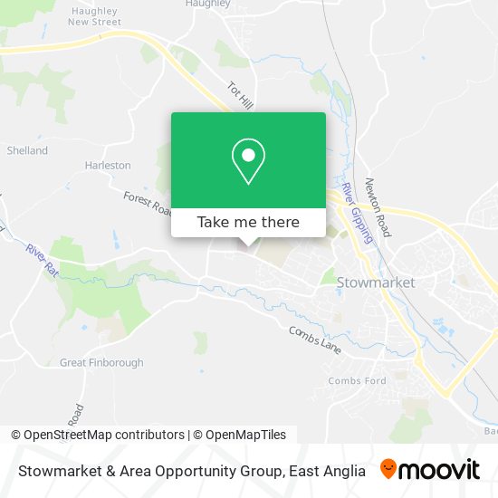 Stowmarket & Area Opportunity Group map