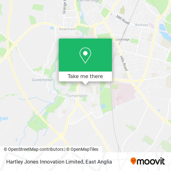 Hartley Jones Innovation Limited map