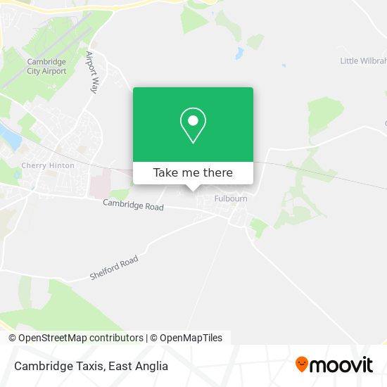 Cambridge Taxis map