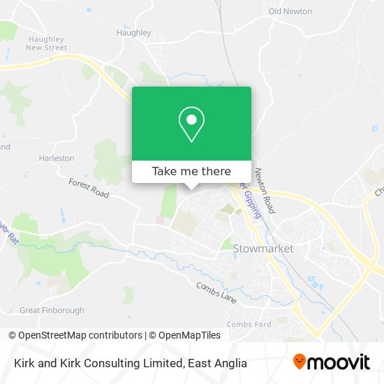 Kirk and Kirk Consulting Limited map