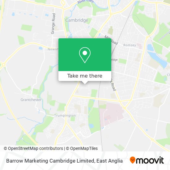 Barrow Marketing Cambridge Limited map