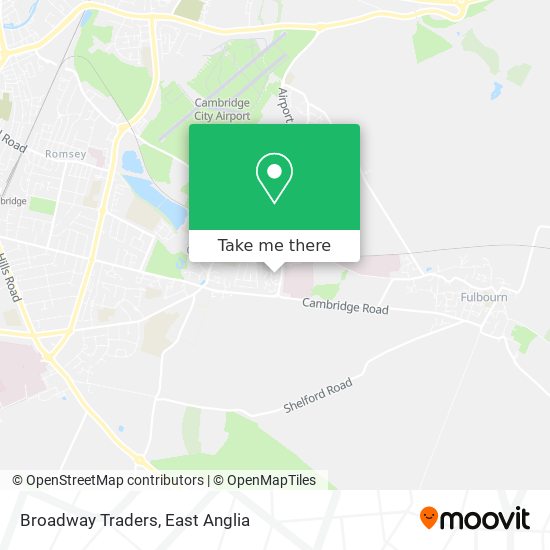 Broadway Traders map