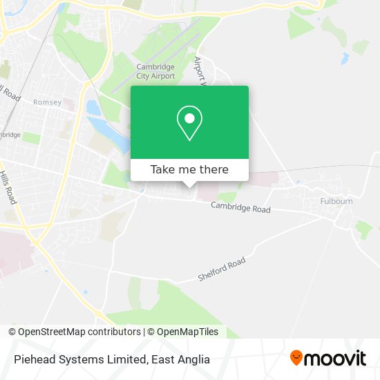 Piehead Systems Limited map