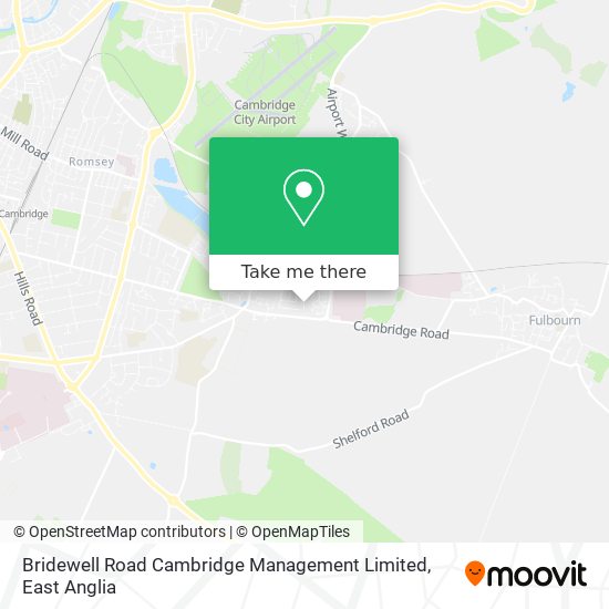 Bridewell Road Cambridge Management Limited map