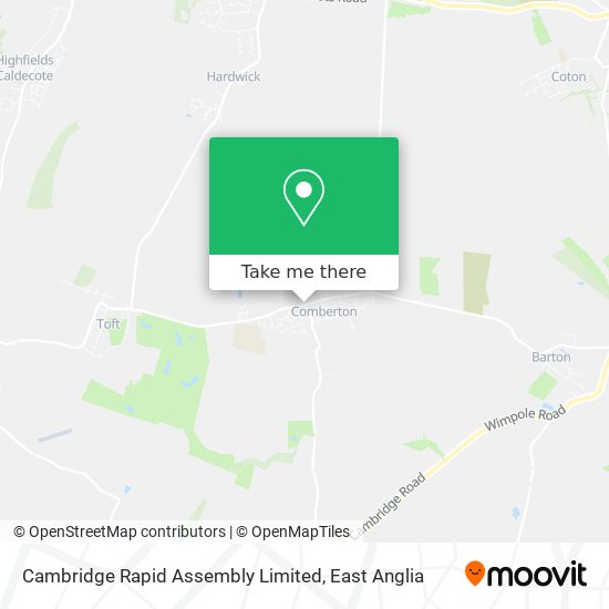 Cambridge Rapid Assembly Limited map