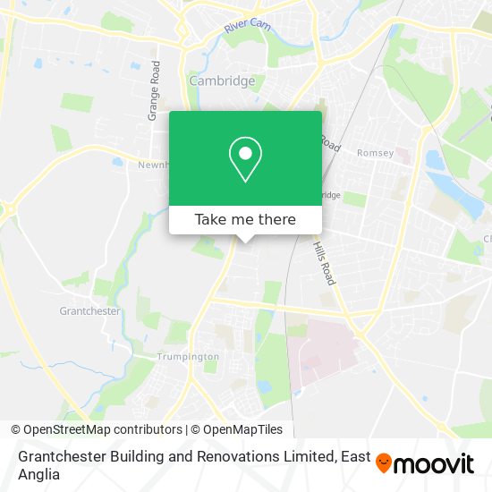 Grantchester Building and Renovations Limited map