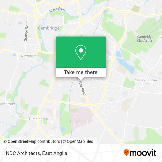 NDC Architects map