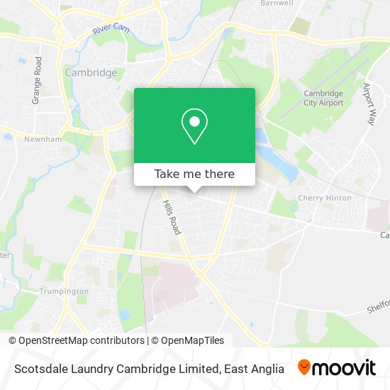 Scotsdale Laundry Cambridge Limited map