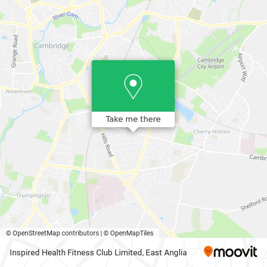 Inspired Health Fitness Club Limited map