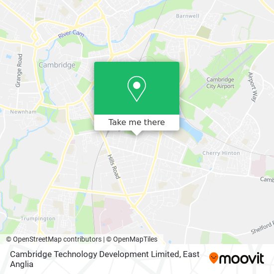 Cambridge Technology Development Limited map