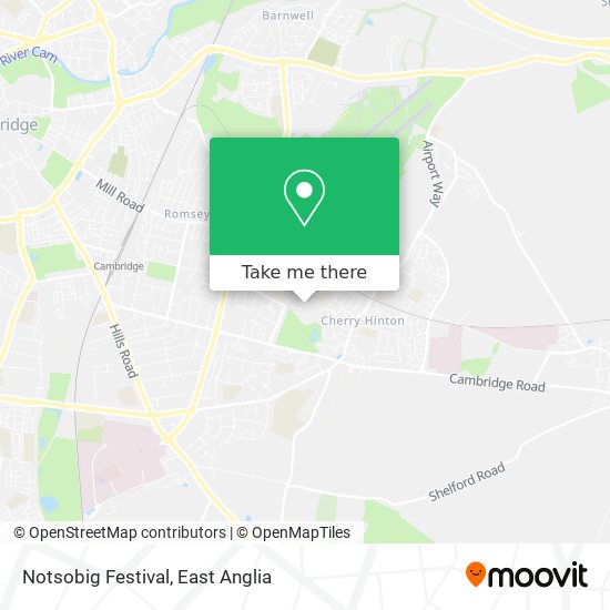 Notsobig Festival map