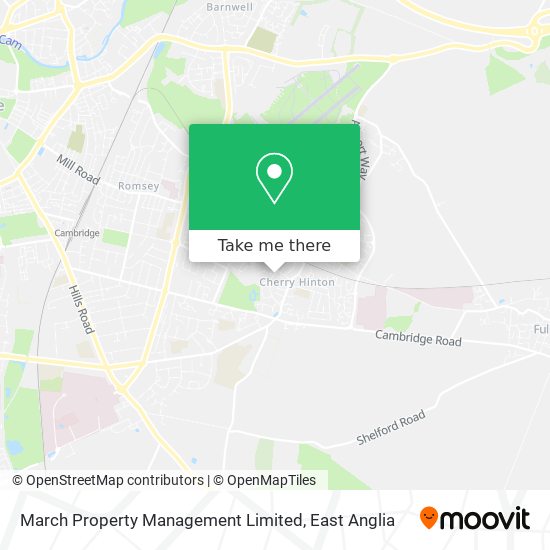 March Property Management Limited map