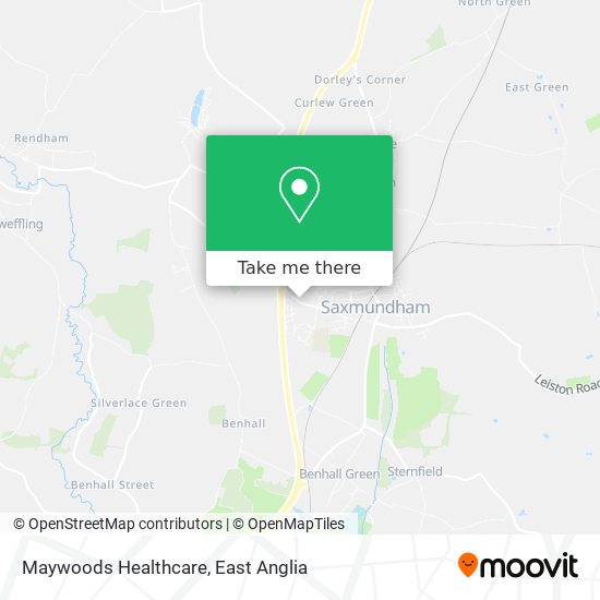 Maywoods Healthcare map