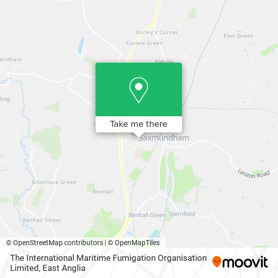 The International Maritime Fumigation Organisation Limited map