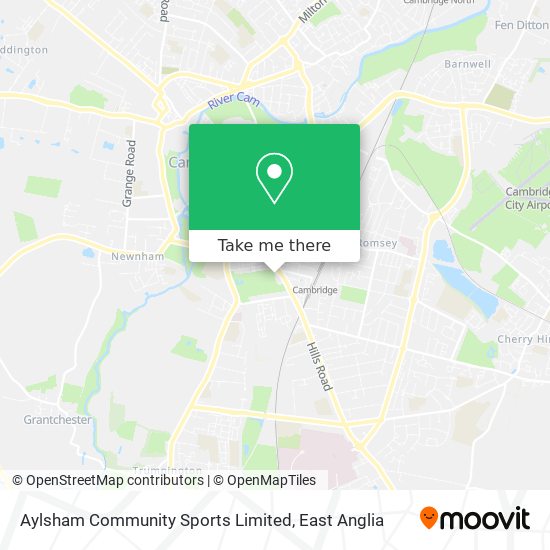 Aylsham Community Sports Limited map