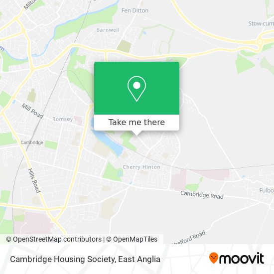 Cambridge Housing Society map