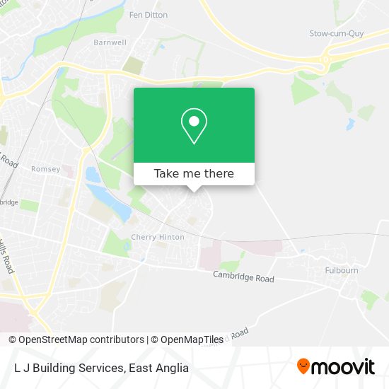 L J Building Services map