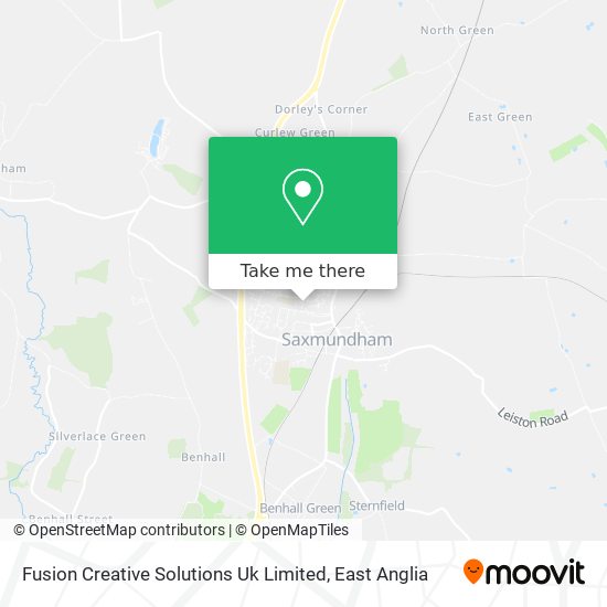Fusion Creative Solutions Uk Limited map