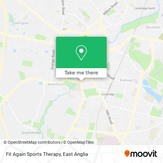 Fit Again Sports Therapy map