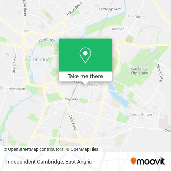 Independent Cambridge map