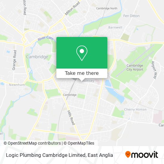 Logic Plumbing Cambridge Limited map