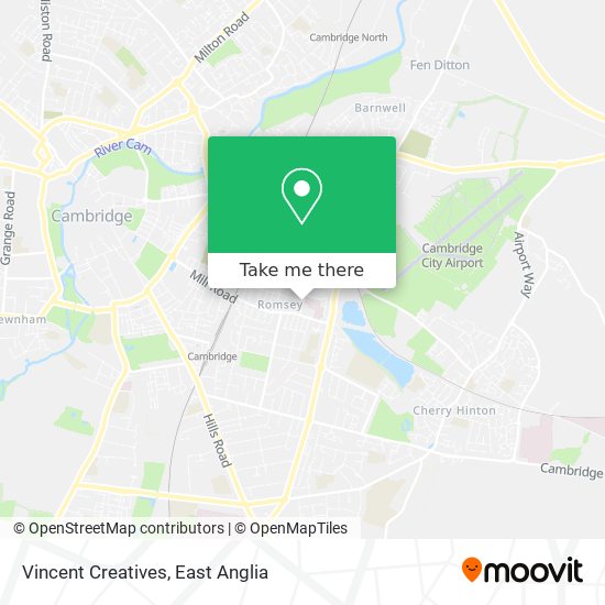 Vincent Creatives map